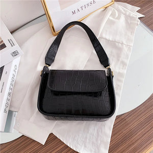 Stone Pattern Small Square Bag Crossbody Bags For Women
