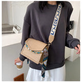 Stone Pattern Shoulder Bag with Chain Handle