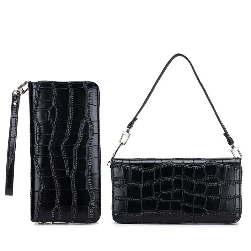 Stone Pattern Clutch Bag Cow Leather Cross Body Bags Handbags Mini Shoulder Bag