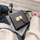 Stone Pattern Women Shoulder Bag Handbag Crossbody Bags