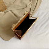 Stone Pattern Leather Ladies Shoulder Bag Crossbody Bag