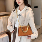 Stone Pattern Leather Ladies Shoulder Bag Crossbody Bag
