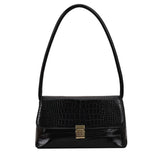 Stone Pattern Shoulder Bag Retro Trends Female Handbags Purses