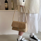 Stone Pattern Shoulder Bag Retro Trends Female Handbags Purses