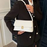 Stone Pattern Shoulder Bag Retro Trends Female Handbags Purses