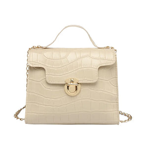 Stone Pattern Women's Shoulder Bag Large Capacity Messenger Handbag
