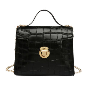 Stone Pattern Women's Shoulder Bag Large Capacity Messenger Handbag