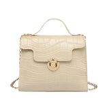 Stone Pattern Women's Shoulder Bag Large Capacity Messenger Handbag