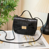 Stone Pattern Women's Shoulder Bag Messenger Cell Phone Bag