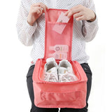 Waterproof Travel Organizer Bag Sneakers Football Shoes Bag
