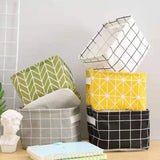 Foldable Fabric Storage Basket Underwear Storage Box Clothes Organizer