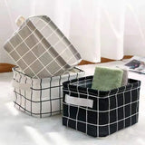 Foldable Fabric Storage Basket Underwear Storage Box Clothes Organizer