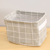 Foldable Fabric Storage Basket Underwear Storage Box Clothes Organizer