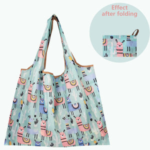 Portable Eco Shopping Bag Sturdy Grocery Reusable Foldable Tote