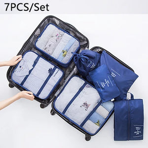Travel Organizer Clothes Storage Waterproof Bags Mesh Bag In Pouch Packing Cube