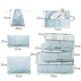 Travel Organizer Clothes Storage Waterproof Bags Mesh Bag In Pouch Packing Cube