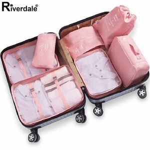 Travel Organizer Clothes Storage Waterproof Bags Mesh Bag In Pouch Packing Cube