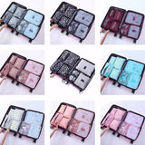Travel Bag Clothes Mesh Packing Cubes Home Pouch Storage Bags