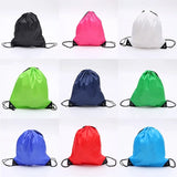 Polyester Drawstring Backpack with Storage Pocket