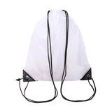 Polyester Drawstring Backpack with Storage Pocket