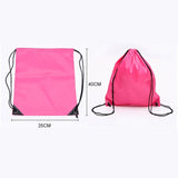 Polyester Drawstring Backpack with Storage Pocket