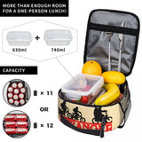 Stranger Things Upside Down World Lunch Bag Insulated Portable Thermal Bento Box