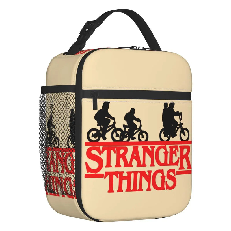 Stranger Things Upside Down World Lunch Bag Insulated Portable Thermal Bento Box