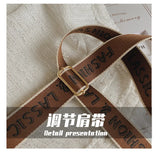 Canvas Crossbody Bag Plaid Pattern Fanny Pack for Women Chain Waist Pack