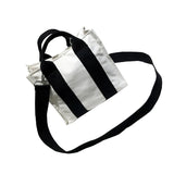 Small Canvas Bag Women Handbag Art Creative Shoulder Message Bag