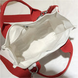 Small Canvas Bag Women Handbag Art Creative Shoulder Message Bag
