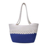 Straw Beach Tote Bag Large Capacity Handbag Gift for Women Girls