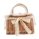 Straw Bags Beach Rattan Woven Tote Handbags Women Summer Boho Style