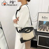 Clear PVC Women Crossbody Shoulder Bag Jelly Small Phone Key Purse