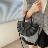 Straw Small Tote Bag Women Summer Beach Shoulder Crossbody Lady Handbag
