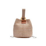 Straw Woven Bag Women's Handbag Holiday Beach Casual Tote Bags