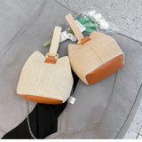 Straw Woven Bag Women's Handbag Holiday Beach Casual Tote Bags