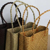 Straw Woven Handbag Portable Large Capacity Bag