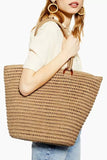 Straw Bag Women's Bag Shoulder Portable Large-Capacity Beach Woven Bag
