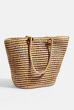 Straw Bag Women's Bag Shoulder Portable Large-Capacity Beach Woven Bag