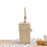 Straw Rope Women's Bag Messenger Handbag Beach Bag