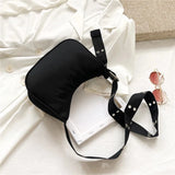 Street Nylon Shoulder Bag for Women Crossbody Handbag Totes Bolsa