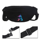 Street Unisex Shoulder Bag Sports Multifunctional Chest Bag Messenger Bag