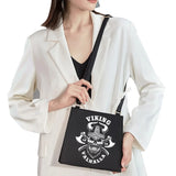 Gothic Skull Pattern Shoulder Bag for Women