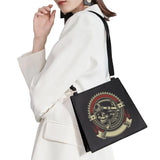 Gothic Skull Pattern Shoulder Bag for Women