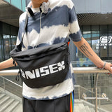 Street Hip Hop Waist Bag Unisex Fanny Pack Large Capacity Shoulder Crossbody Bag