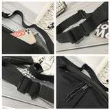 Hip-hop Belt Bag Multifunction Chest Pack Outdoor Sport Waist Bag