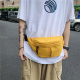 Hip-hop Belt Bag Multifunction Chest Pack Outdoor Sport Waist Bag