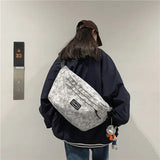 Hip-hop Waist Bag Multifunction Nylon Fanny Pack Chest Pack