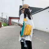 Hip-hop Waist Bag Waterproof Chest Pack Crossbody Bag Fanny Pack