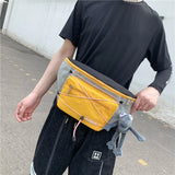 Hip-hop Waist Bag Waterproof Chest Pack Crossbody Bag Fanny Pack